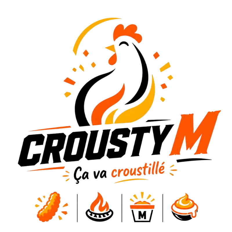 logo Crousty M fast-food halal Rive-de-Gier