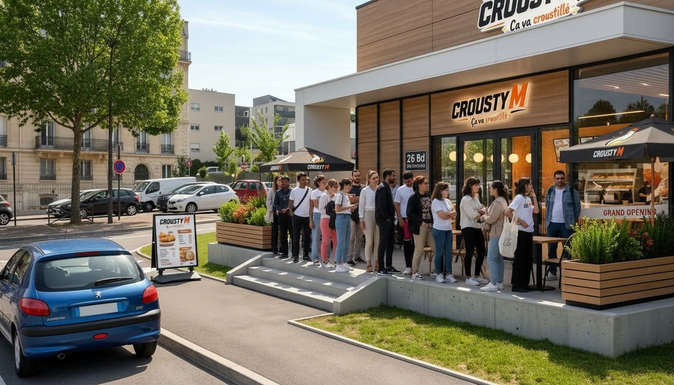 Fast-food-rive de rive