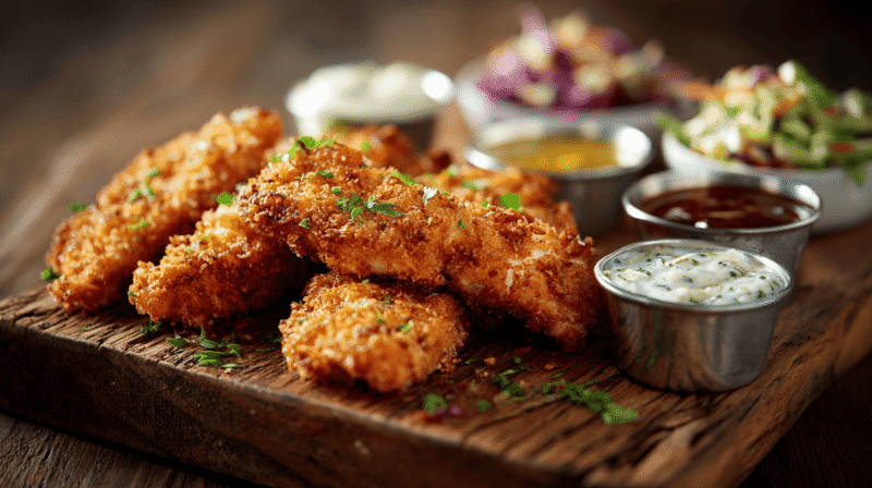 You are currently viewing Recette Tenders Croustillants Maison : Le Secret Crousty M